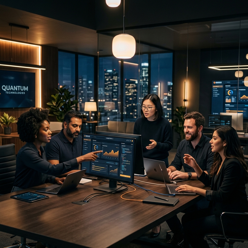 Compalgo Labs team collaborating on digital solutions